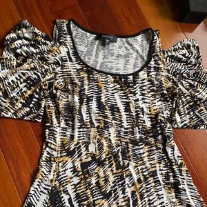 Karen Kane Cold Shoulder Dress